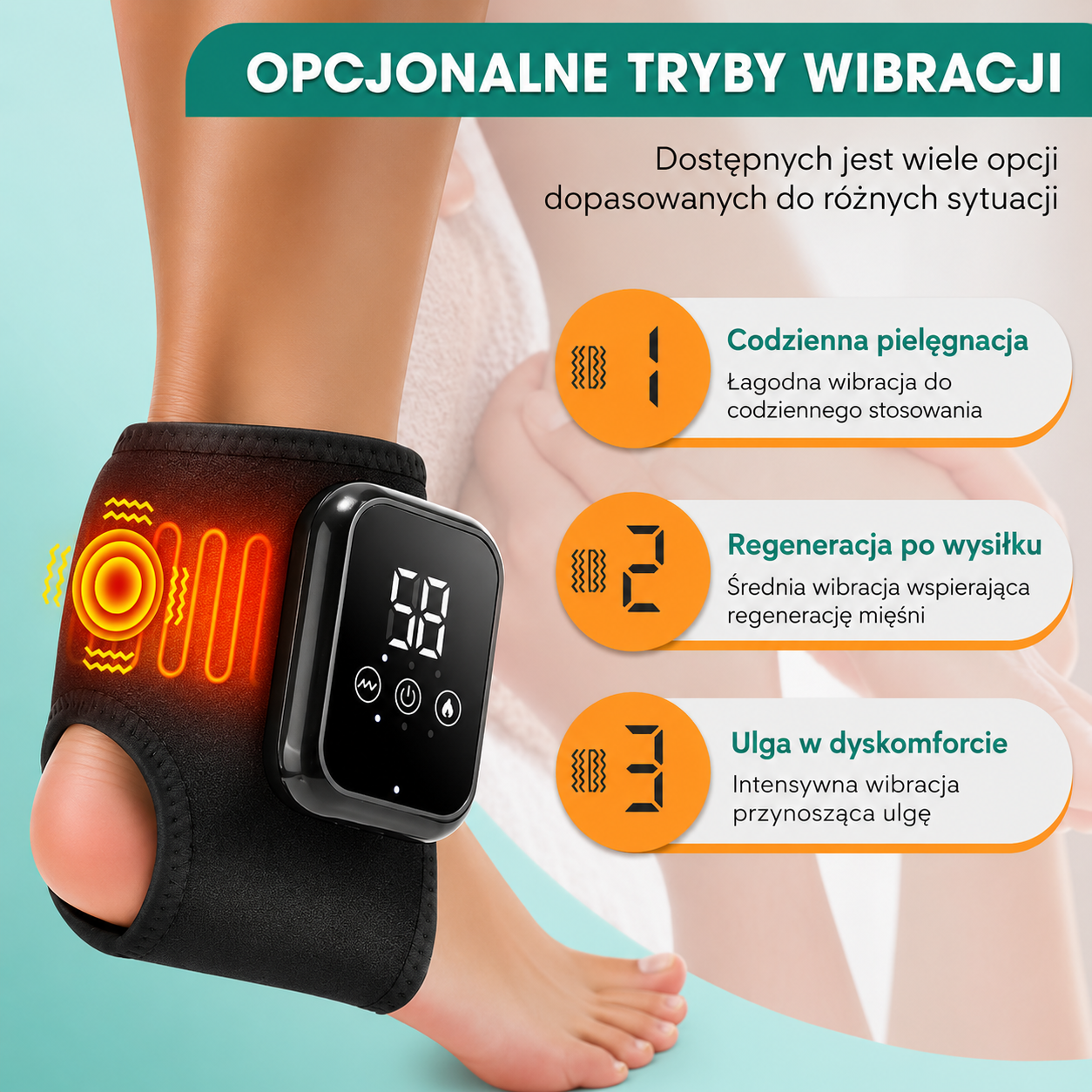 Masażer kostki SolaCare AnkleBoost